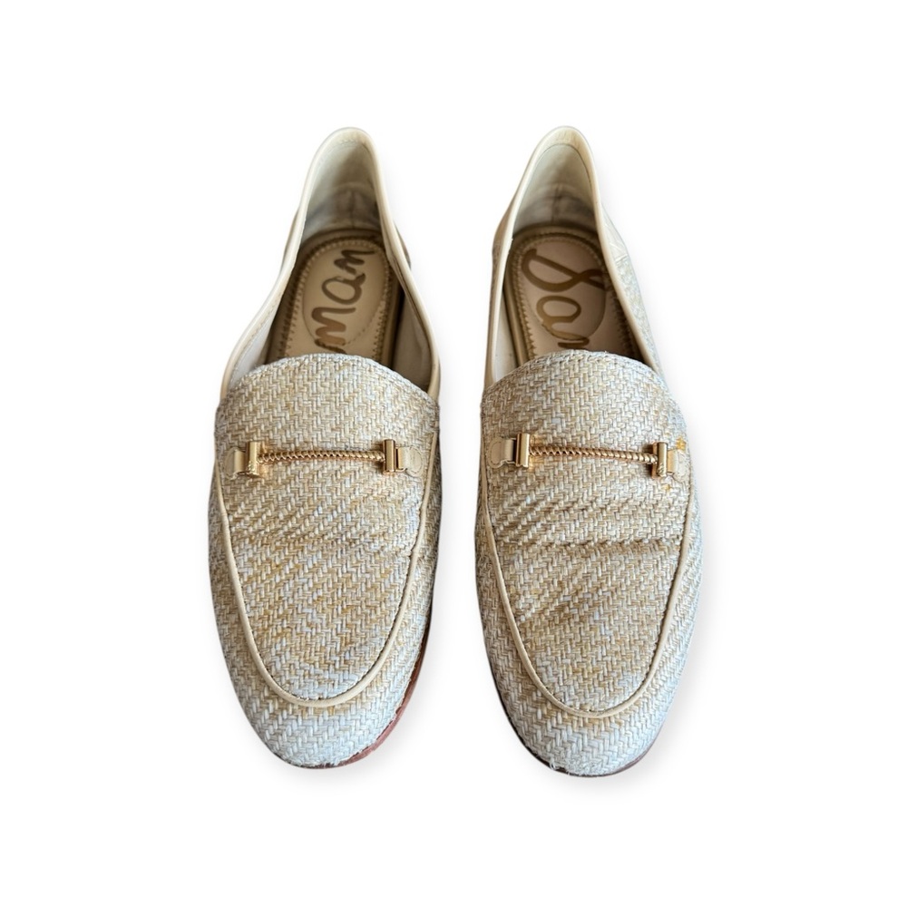 Sam Edelman beige slip on flats loafers shoes 6.5 - Picture 2 of 11